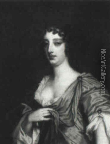 Portrait Of A Lady (frances Stuart?) Oil Painting - Mary Beale