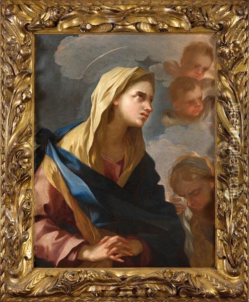 Vergine Addolorata Oil Painting - Nicola Malinconico
