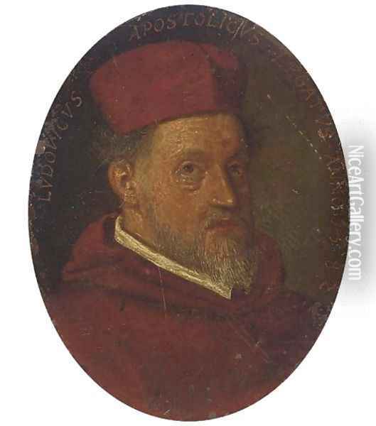 Portrait of a Cardinal Oil Painting - Jacopo Tintoretto (Robusti)