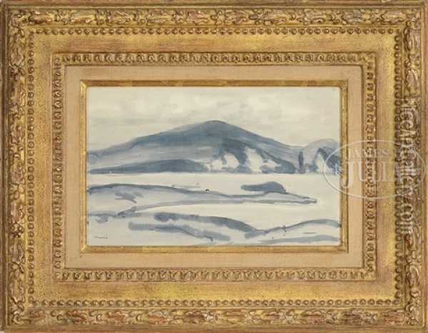 Minaun Cliffs, Achill Island, County Mayo, Ireland Oil Painting - Robert Henri