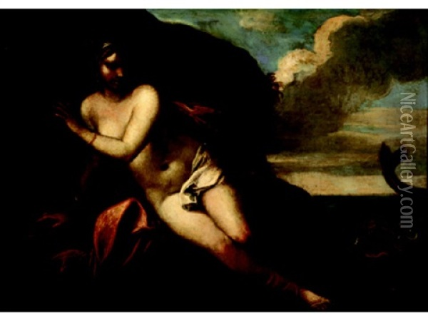 Andromeda Oil Painting - Pietro (Libertino) Liberi