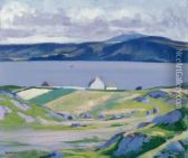 The Sound Of Iona Oil Painting - Francis Campbell Boileau Cadell