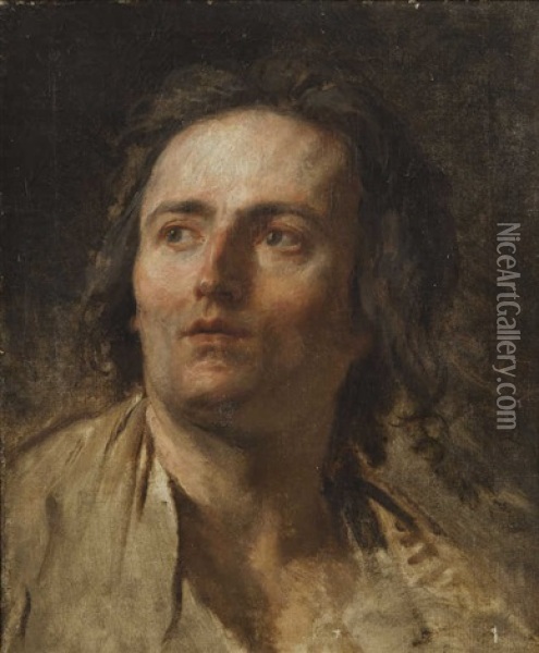 Portrait De Thomas De Mahy Oil Painting - Nicolas Bernard Lepicie