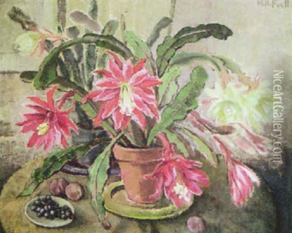 Blumenstilleben Oil Painting - Maria Hiller-Foell