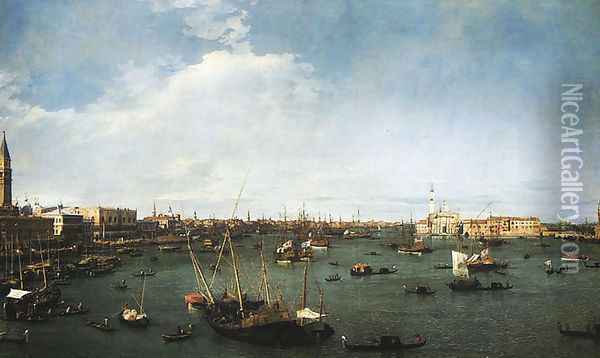 Basin of St.Mark Oil Painting - (Giovanni Antonio Canal) Canaletto