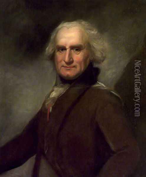 Admiral Alexander Hood, 1727-1814, 1st Viscount Bridport (sketch) Oil Painting - Lemuel-Francis Abbott