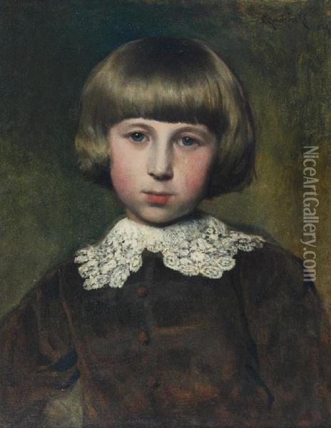 Portret Wladka - Syna Wladyslawa Oil Painting - Ladislas Wladislaw von Czachorski