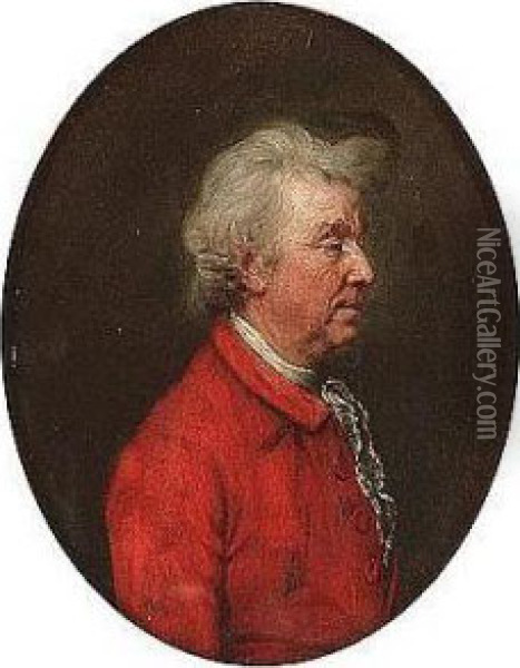 Portrait Of Colonel Forbes Oil Painting - Johann Zoffany