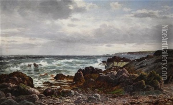 Coastal Landscape Oil Painting - John Nesbitt
