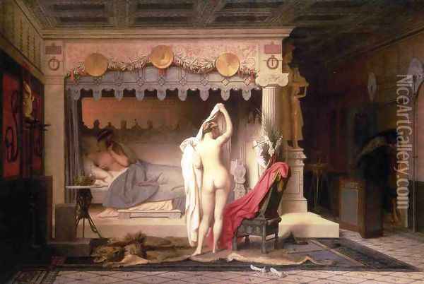 King Candaules Oil Painting - Jean-Leon Gerome