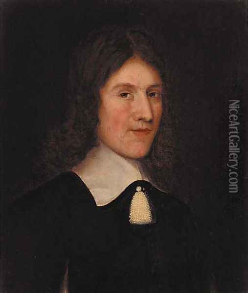 Portrait of Sir John Forbes of Watertoun (1638-1675) Oil Painting - Scottish School