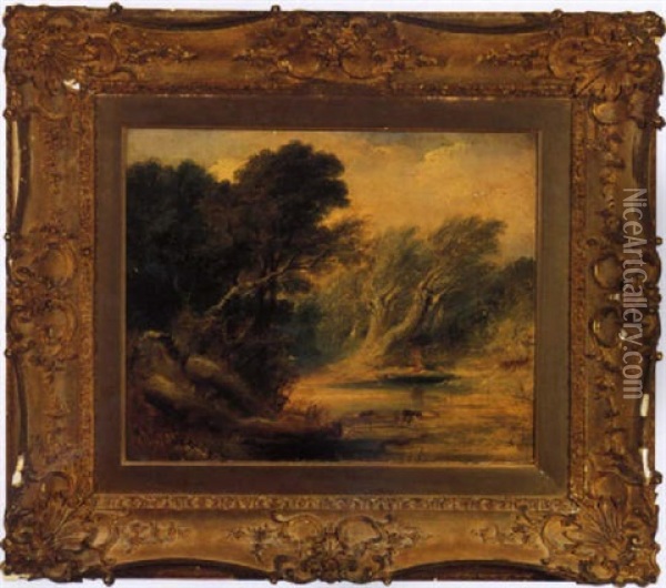Wind And Sun Oil Painting - Thomas Gainsborough