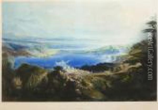 The Plains Of Heaven Oil Painting - John Martin