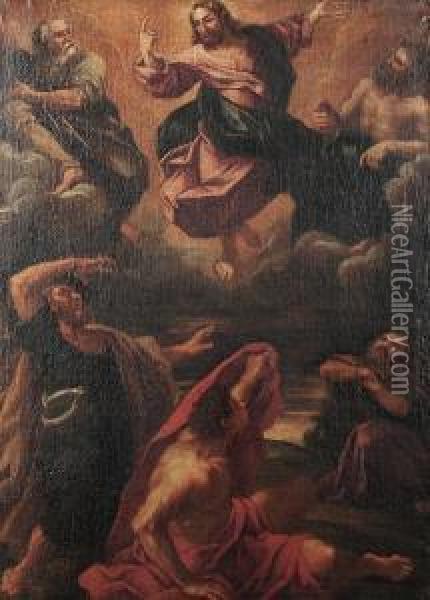 The Ascension Oil Painting - Lodovico Carracci