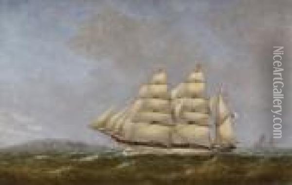 Marinha Com Veleiro Oil Painting - Luis Ascensio Tomasini