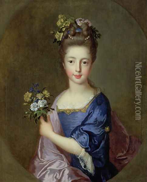 Princess Louisa Maria Stuart Oil Painting - Francois de Troy