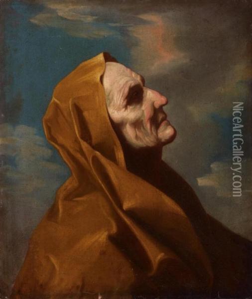 Bildnis Einer Alten Frau Oil Painting - Giuseppe Antonio Petrini