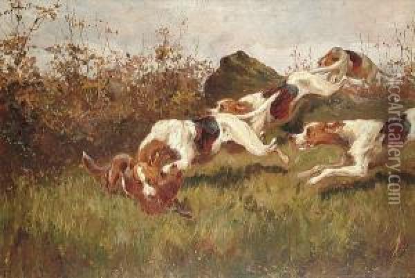 The Kill Oil Painting - Alfred Duke