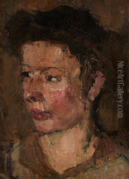 Portrait De Jeune Homme Oil Painting - Walter Sickert