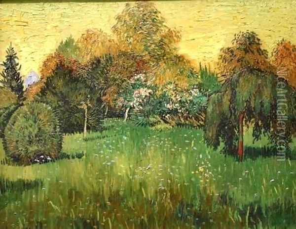 The Poets Garden Oil Painting - Vincent Van Gogh