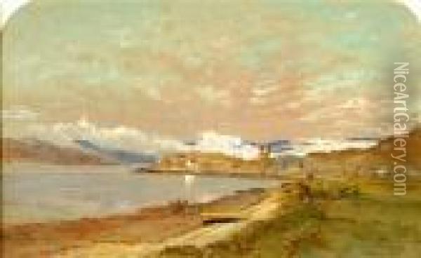 Kyleakin, Skye Oil Painting - Waller Hugh Paton