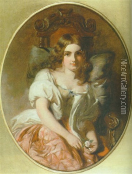 Norah Creina Oil Painting - William Powell Frith