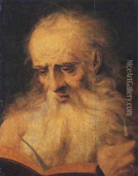 Profeta Oil Painting - Frans Floris the Elder