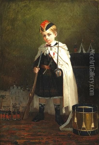 The Young Soldier Oil Painting - Paul-Alexandre Protais