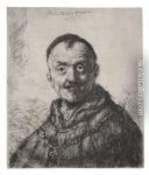 The First Oriental Head Oil Painting - Rembrandt Van Rijn