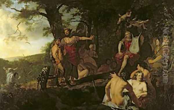 Judgement of Midas Oil Painting - Gerard de Lairesse