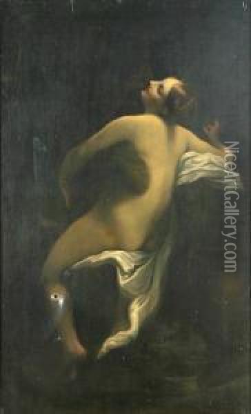 Jo Und Jupiter Als Wolke Oil Painting - Correggio, (Antonio Allegri)