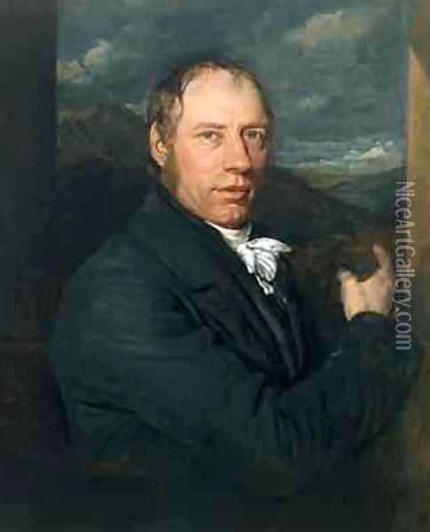 Richard Trevithick 1771-1833 Oil Painting - John Linnell