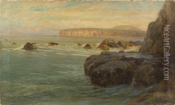Laguna Coast Oil Painting - William Lee Judson