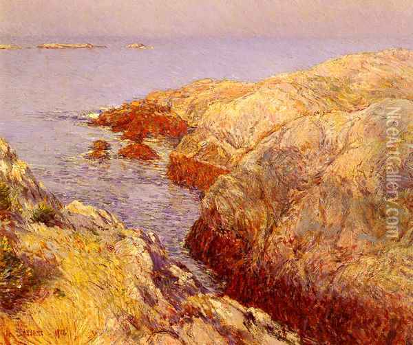 Isles Of Shoals Oil Painting - Childe Hassam