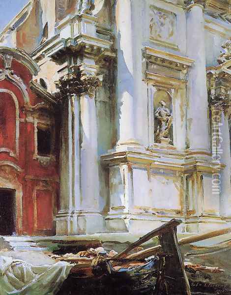 Church of St. Stae, Venice Oil Painting - John Singer Sargent