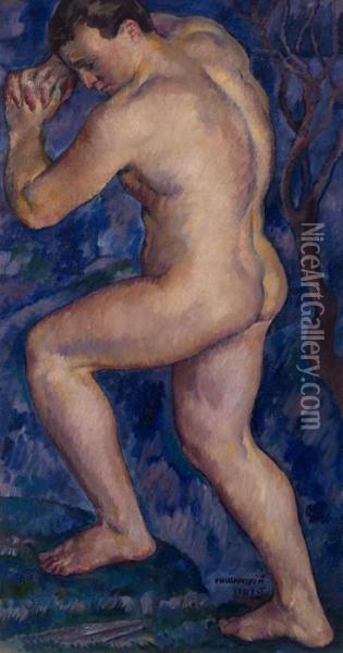 Nude Oil Painting - Ignaty Nivinsky