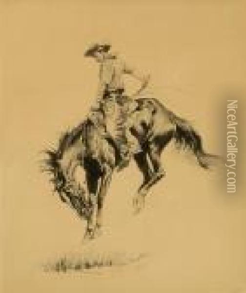 Sunfisher Oil Painting - Frederic Remington