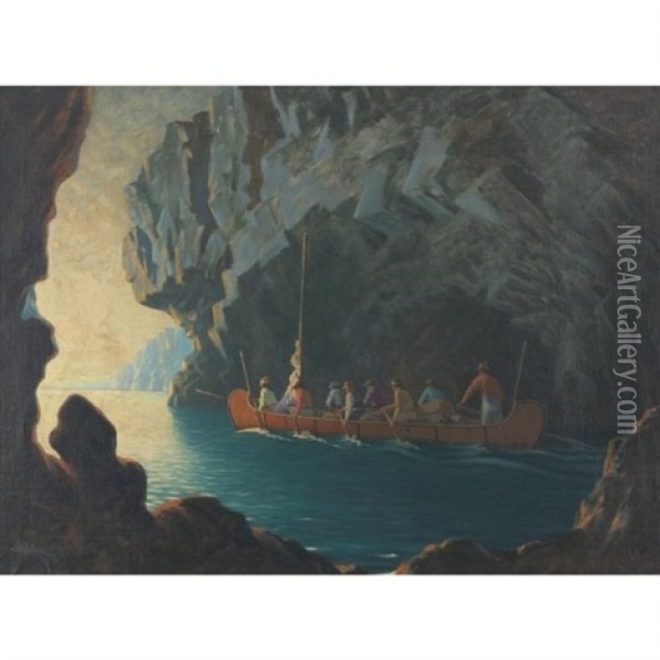 Canadian Pioneers Oil Painting - Arthur Heming