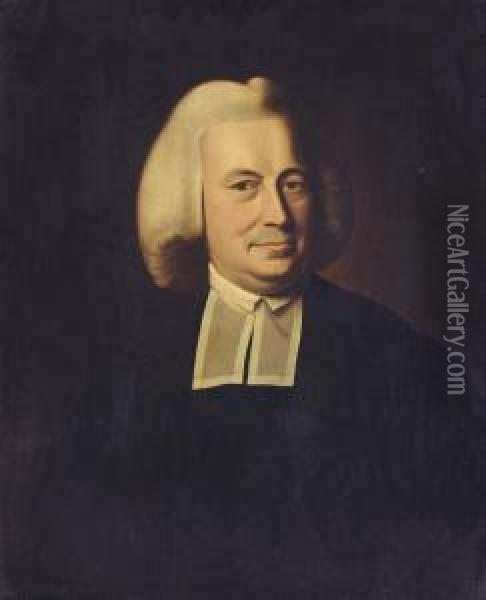 Portrait Of Samuel Cooper Oil Painting - John Singleton Copley