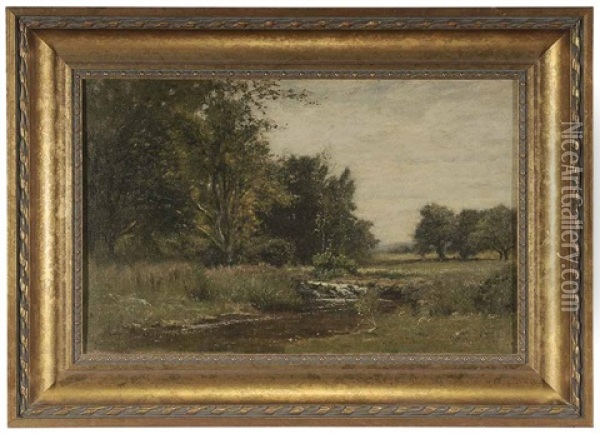 Near Nanuet, New York Oil Painting - Albert Babb Insley