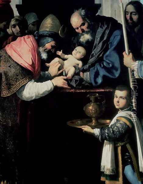 Circumcision of Christ Oil Painting - Francisco De Zurbaran