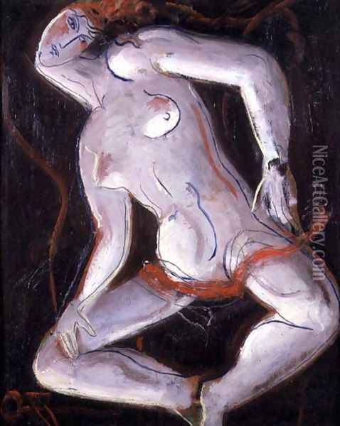 Reclining Nude 2 Oil Painting - Christopher Wood