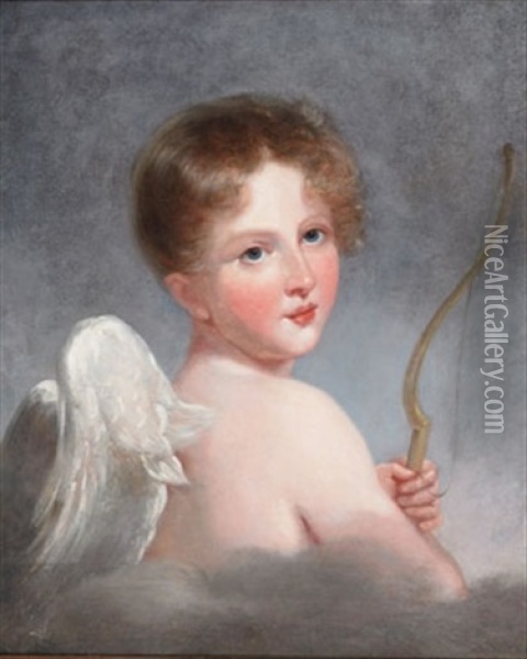Master Forbes In The Guise Of Cupid Oil Painting - Thomas Lawrence