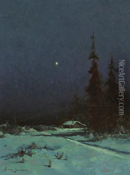 The North Star Oil Painting - Sydney Mortimer Laurence