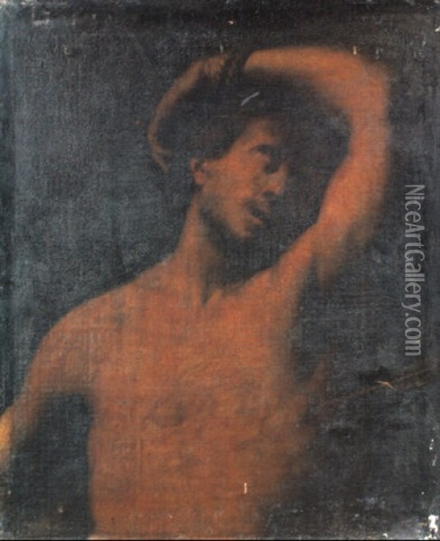 St. Sebastian Oil Painting - Giovanni Battista Crespi (il Cerano)