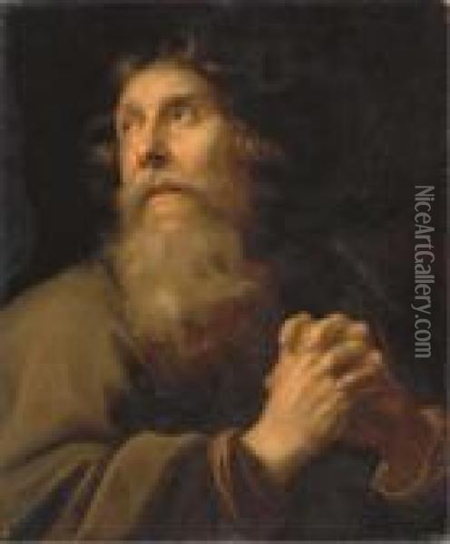 The Penitent Saint Peter Oil Painting - Michiel Sweerts