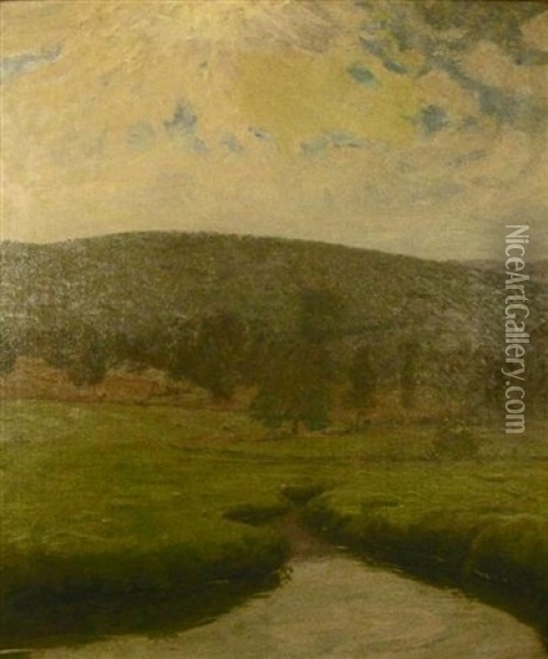 The Meadow Oil Painting - Ben Foster