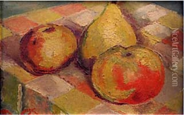 Pommes Oil Painting - Paul Poiret