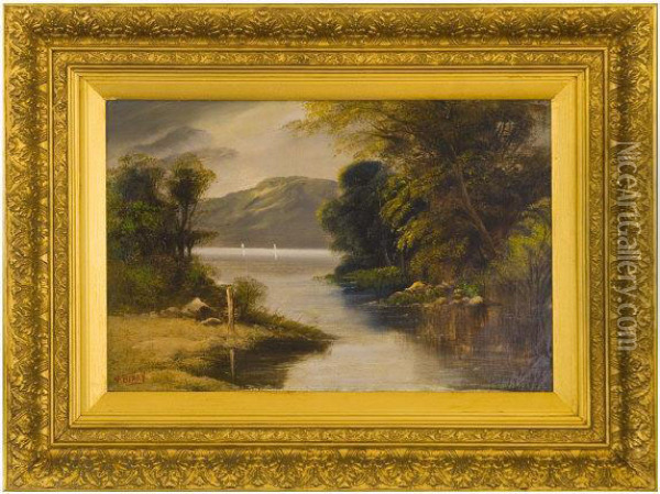 Lake District Oil Painting - Nathaniel L. Berry
