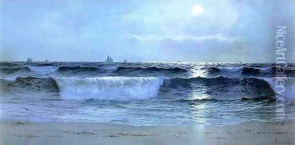 Seascape 2 Oil Painting - Alfred Thompson Bricher